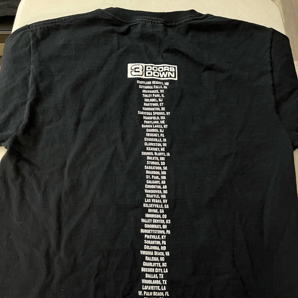 Three Doors Down Concert T-shirt - Picture 3 of 4